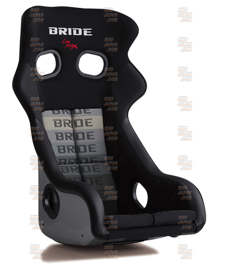 BRIDE XERO CS Low Max Full Bucket Seat - Gradation Logo FRP Silver